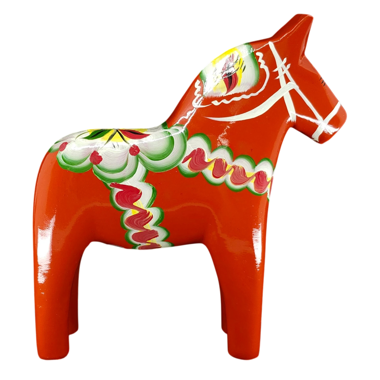 Dala Horse: Nils Olsson Red Swedish Dala Horse | Handcrafted in Nusnäs