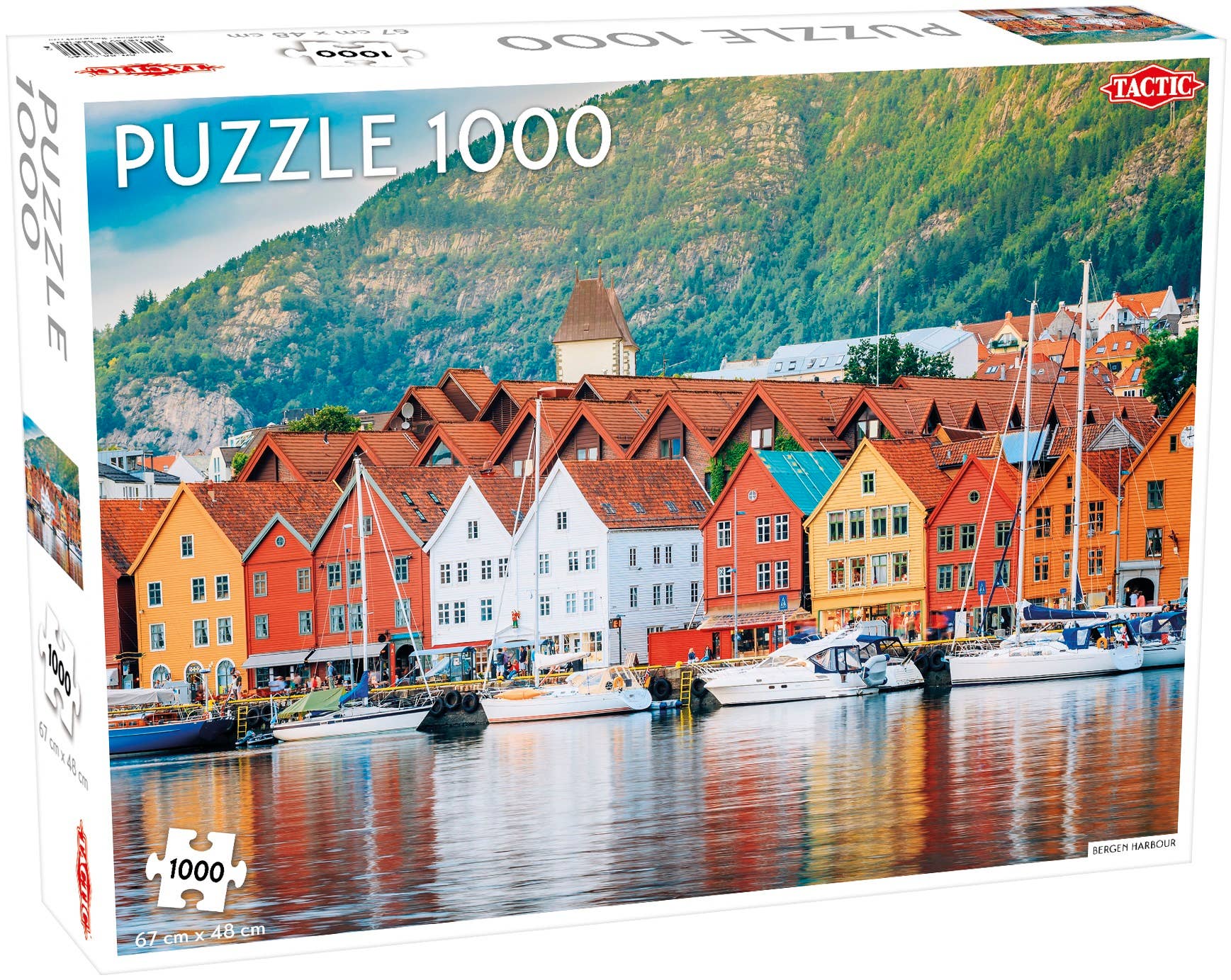 Puzzle: Bergen Norway 1000pc Puzzle