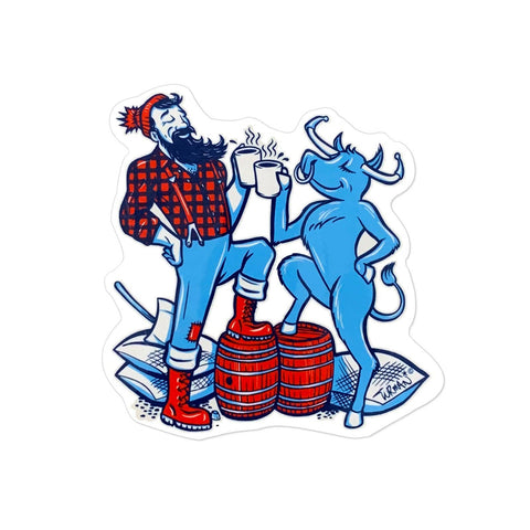 Sticker Cheers! Coffee