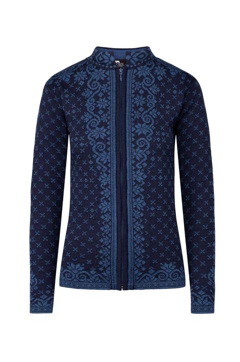 Sweater: Eva Wool Cardigan Navy