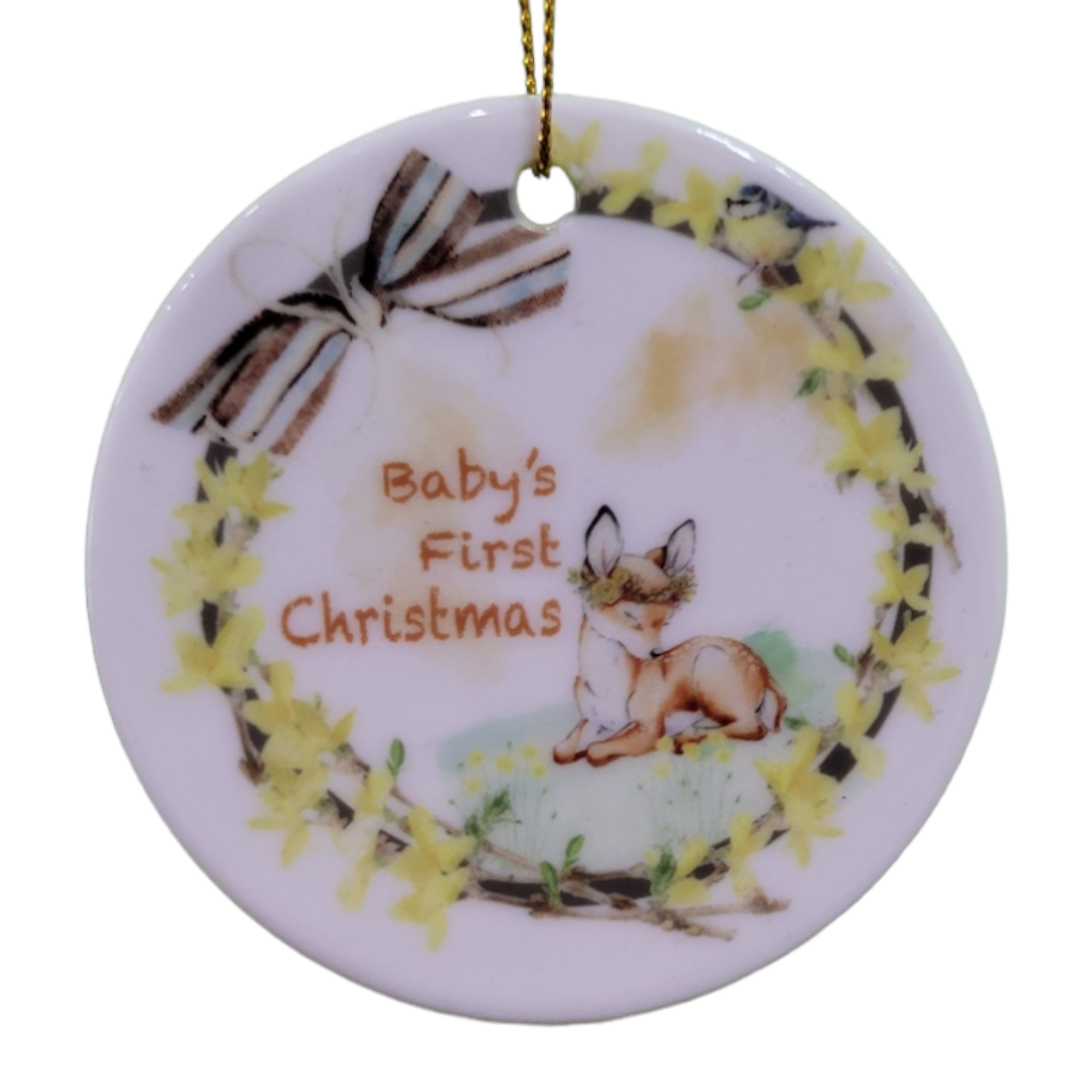 Ornament: Baby’s First Christmas
