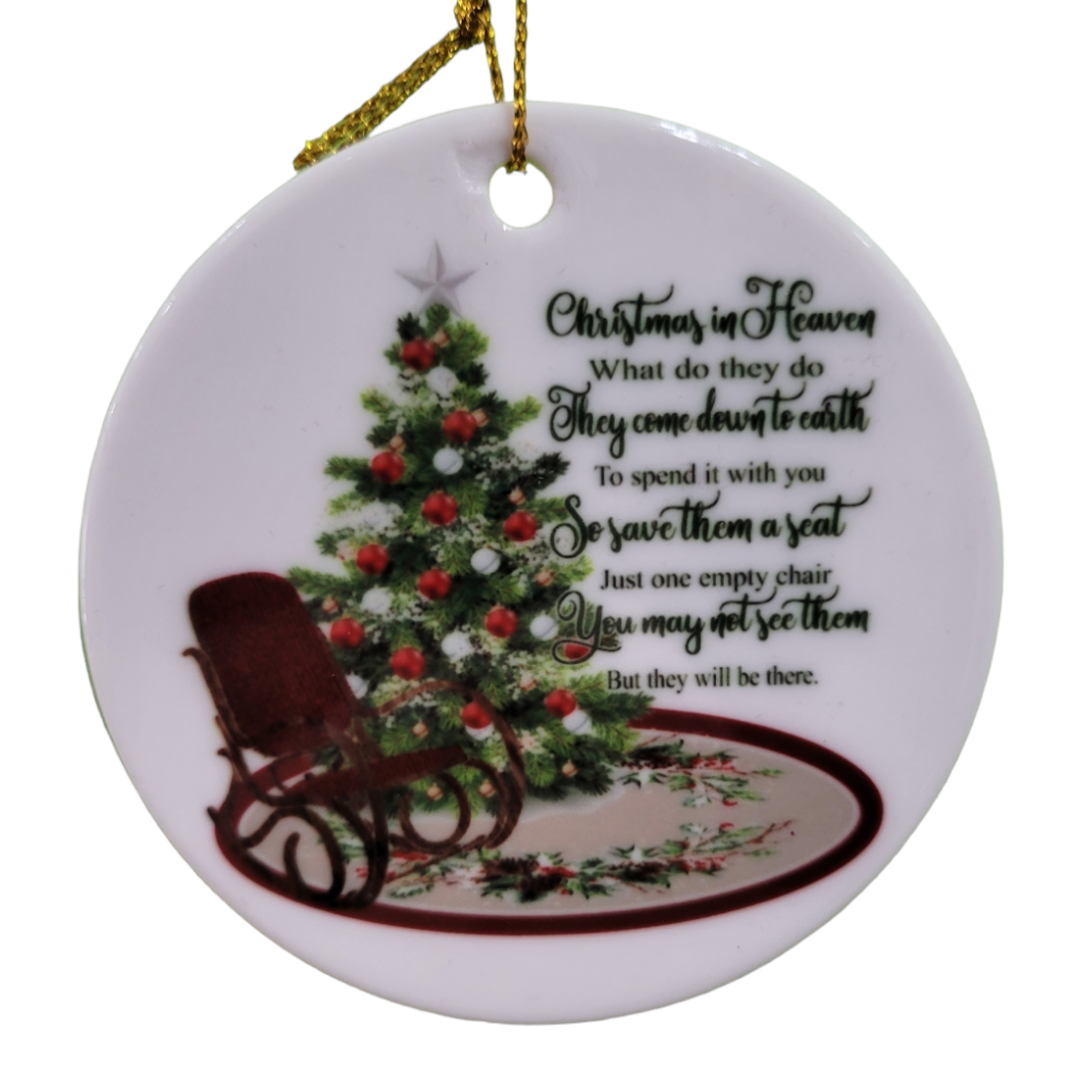 Ornament: Christmas in Heaven