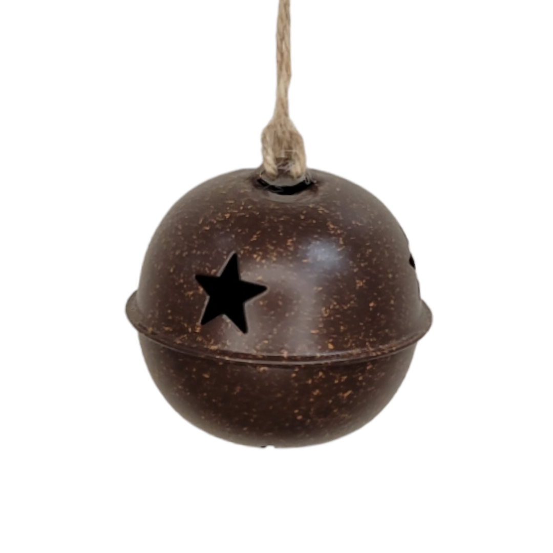 Ornament: Rustic Bell Ball