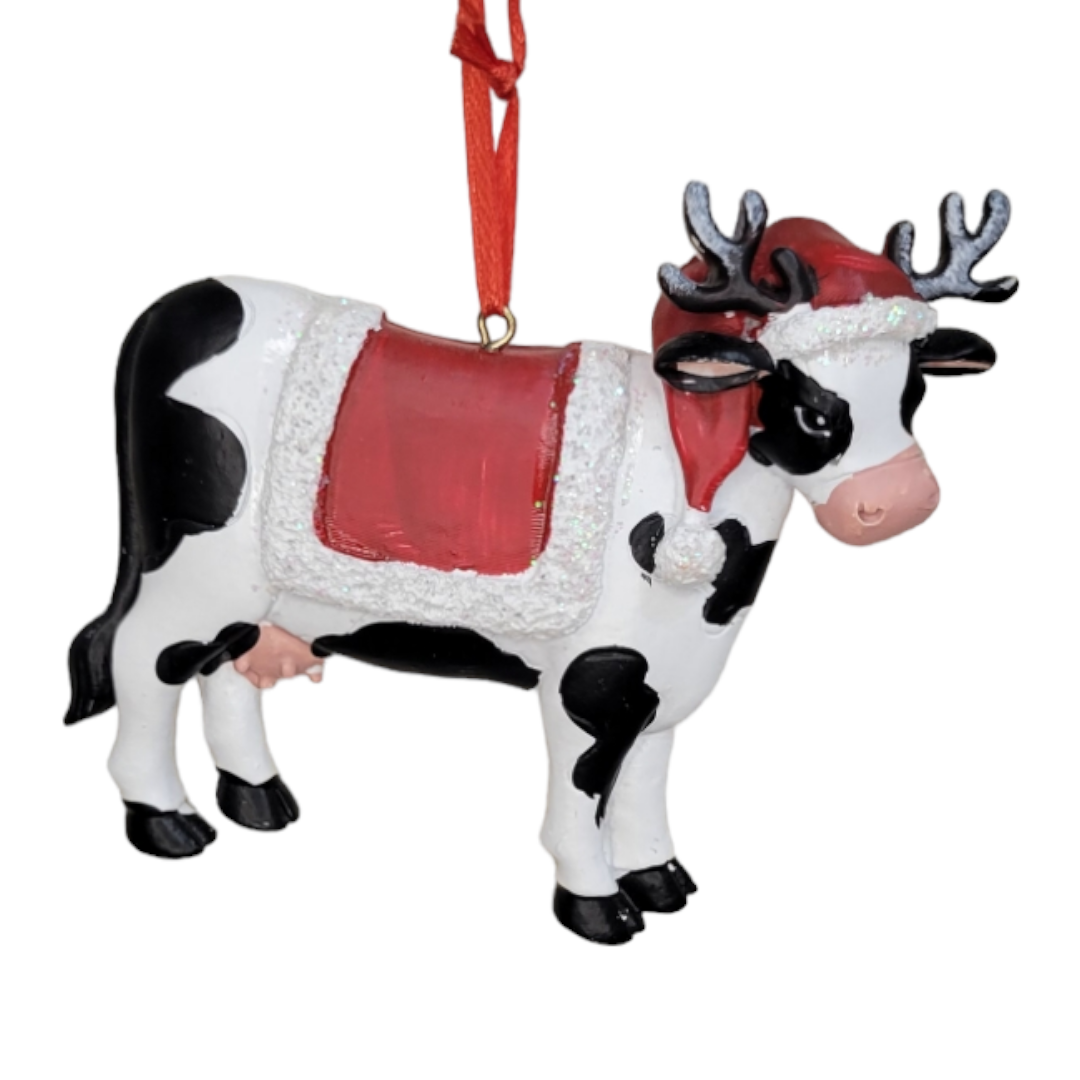 Ornament: Christmas Cow
