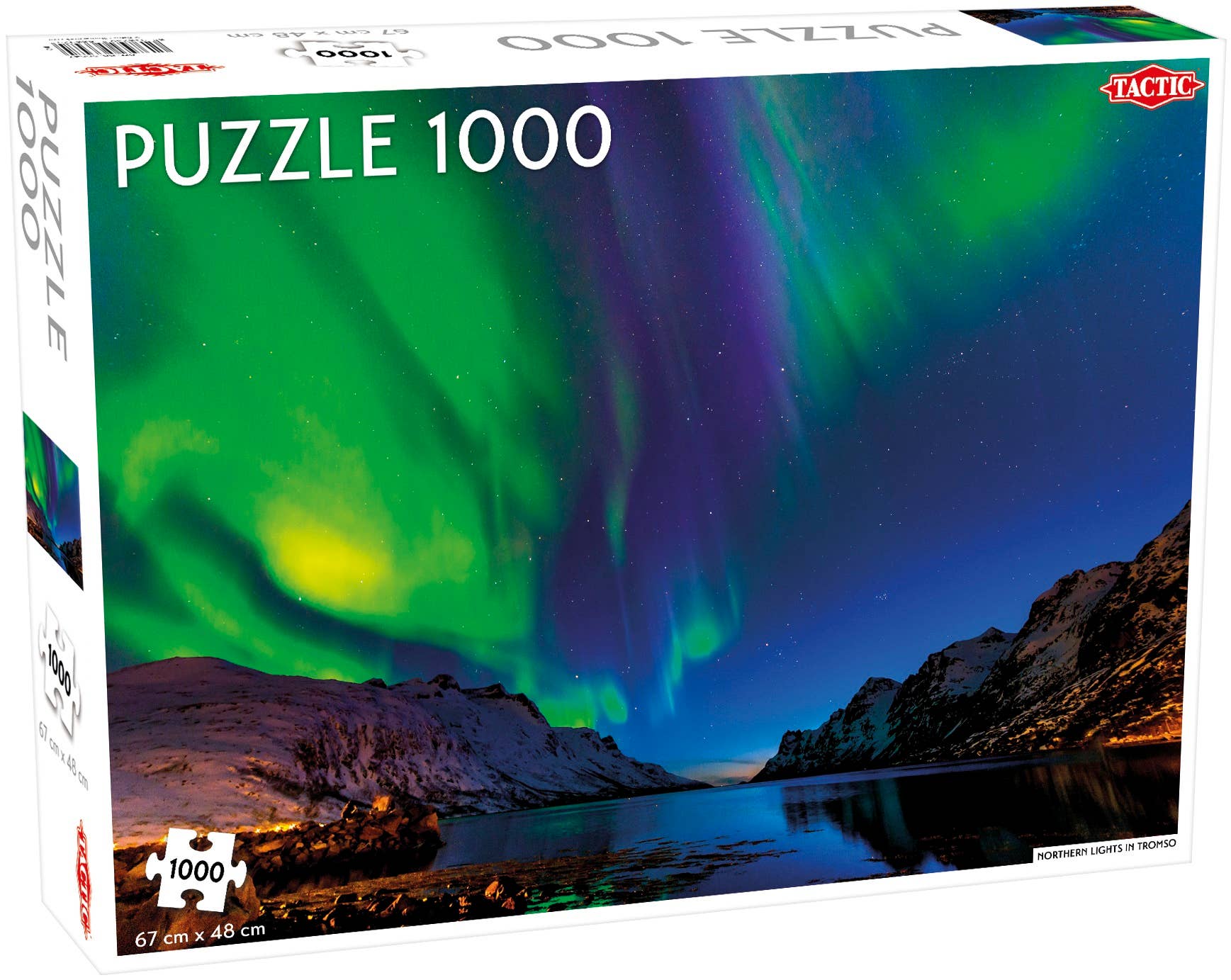 Puzzle: Northern Lights in Tromso Norway (1000 Pieces)