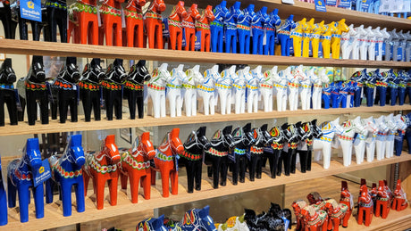 Unique Dala Horse Decor Inspired by Swedish Tradition