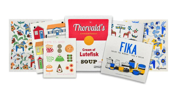Charming Scandinavian Kitchen Textiles for Every Home