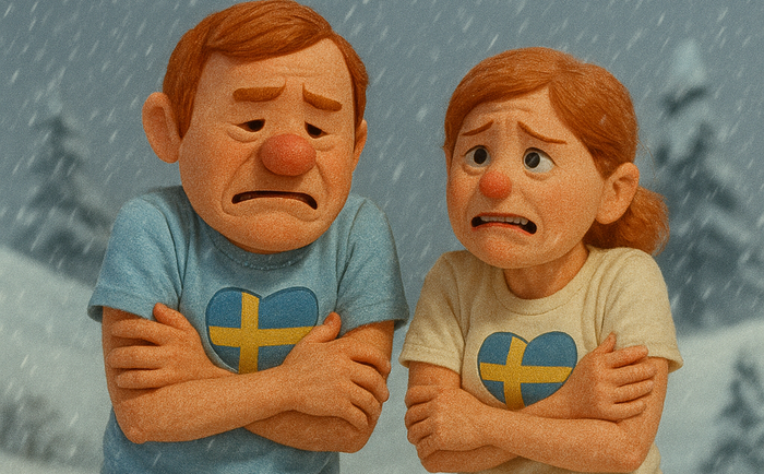 Winter Warm-Ups at Swedish Gift Store - Don't Freeze, Keep Warm!