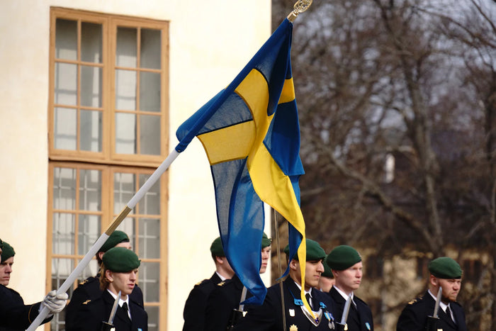 Swedish Flag Ornaments Celebrate Nordic Heritage in Style