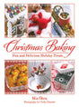 Cover of Book: Christmas Baking by Mia Öhrn: Fun & Delicious Holiday Treats, featuring festive Swedish baking and decorations in five separate photos.