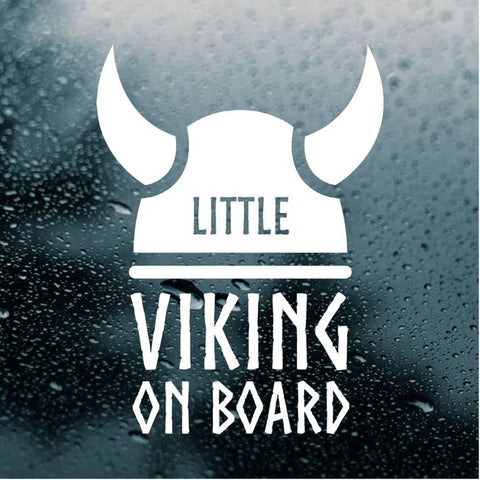 Sticker: Little Viking on Board