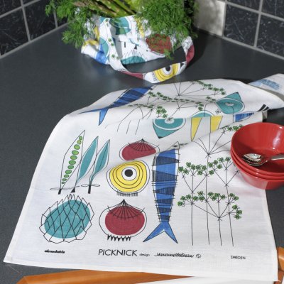 Tea Towel: Picknick by Almedahls of Sweden