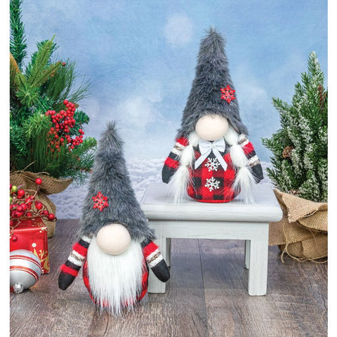 Decoration: Fuzzy Hug Gnome Tabletop