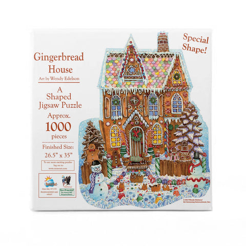 Puzzle: Gingerbread House Puzzle