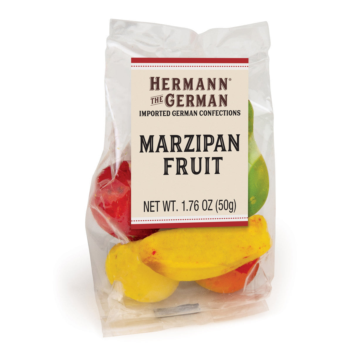 Candy: Hermann The German® 5/Pc Marzipan Fruit Bag