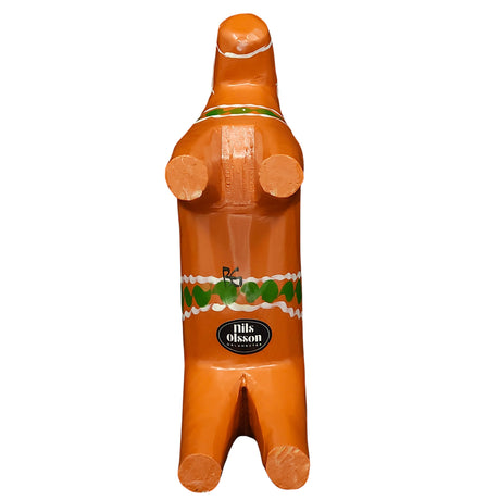 The Gammelröd Old Red Swedish Dala Horse is a 16 cm hand-carved figurine featuring traditional Scandinavian design, upright stance, and authentic craftsmanship—a classic piece from Nils Olsson.