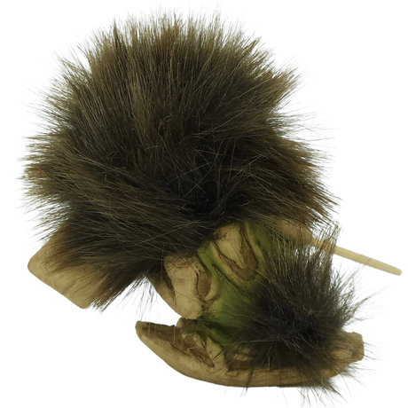 Troll: NyForm Troll with Snowshoes and Norwegian Flag 10cm or 4." Tall from Norway