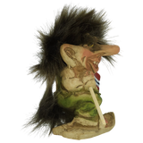 Troll: NyForm Troll with Snowshoes and Norwegian Flag 10cm or 4." Tall from Norway