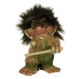 Troll: Nyform Angry Troll with Stick 11cm Tall (4.5") From Norway