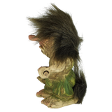 Troll: Nyform Angry Troll with Stick 11cm Tall (4.5") From Norway