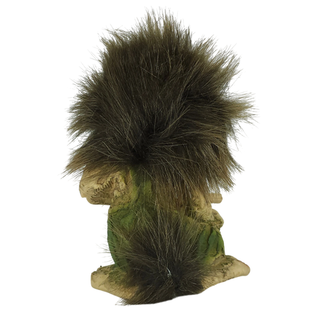 Troll: Nyform Angry Troll with Stick 11cm Tall (4.5") From Norway