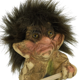 Troll: Nyform Angry Troll with Stick 11cm Tall (4.5") From Norway