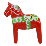 Figurine: Dala Horse Replica by Nordic Souvenir 5.5" Tall Wooden Horse