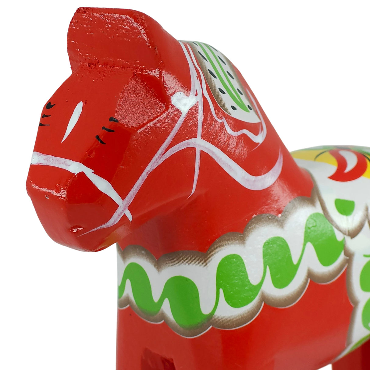 Figurine: Dala Horse Replica by Nordic Souvenir 5.5" Tall Wooden Horse