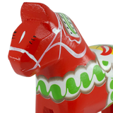 Figurine: Dala Horse Replica by Nordic Souvenir 5.5" Tall Wooden Horse