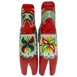 Figurine: Dala Horse Replica by Nordic Souvenir 5.5" Tall Wooden Horse
