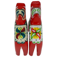 Figurine: Dala Horse Replica by Nordic Souvenir 5.5" Tall Wooden Horse