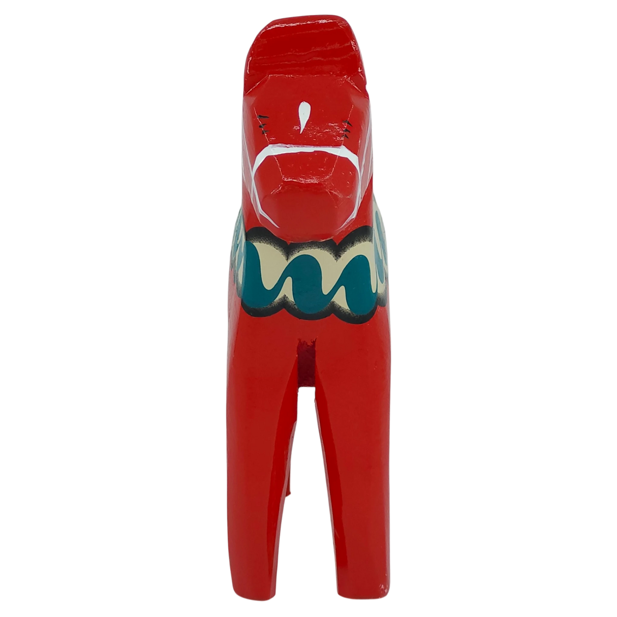 Figurine: Dala Horse Replica by Nordic Souvenir 5.5" Tall Wooden Horse