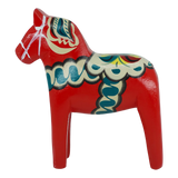 Figurine: Dala Horse Replica by Nordic Souvenir 5.5" Tall Wooden Horse