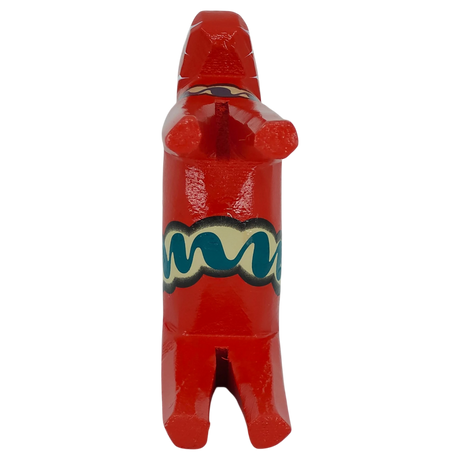 Figurine: Dala Horse Replica by Nordic Souvenir 5.5" Tall Wooden Horse