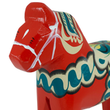 Figurine: Dala Horse Replica by Nordic Souvenir 5.5" Tall Wooden Horse