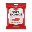 Halva Soft Licorice, Strawberry (7oz) – classic Scandinavian candy from Finland. Vegan, kosher certified, non-GMO, and made with natural flavor and color.