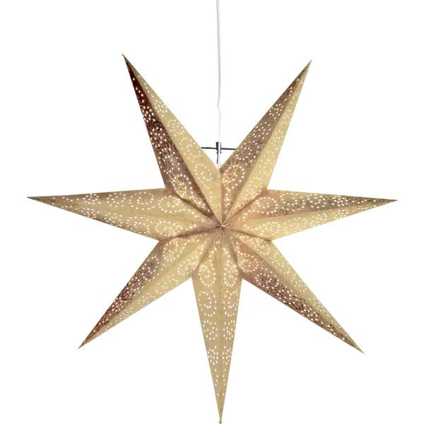 Light: Star Trading - Paper Antique Star, Gold