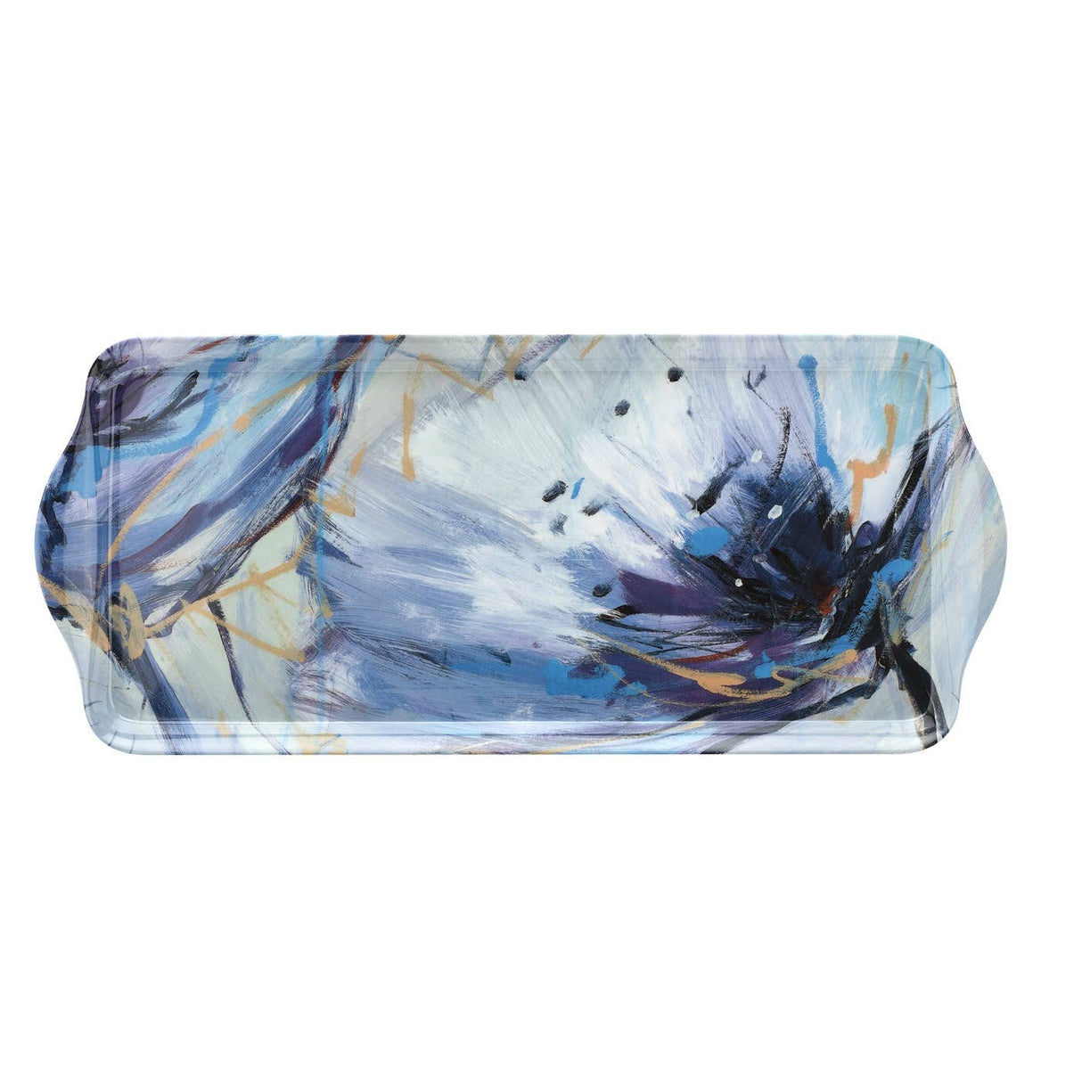 Tray: Blooms in Lilac Serving Tray: Melamine / Blooms in Lilac (almond cake tray)