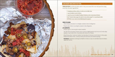 Book: Campfire Foodie Cookbook Simple Camping Recipes with Gourmet Appeal Recipes and Photography by Julia Rutland