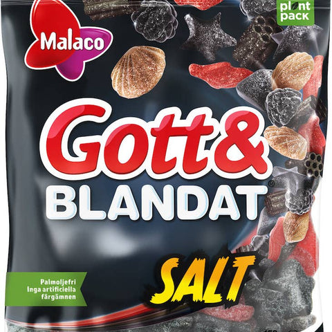 Candy: Malaco Gott & Blandat Salt