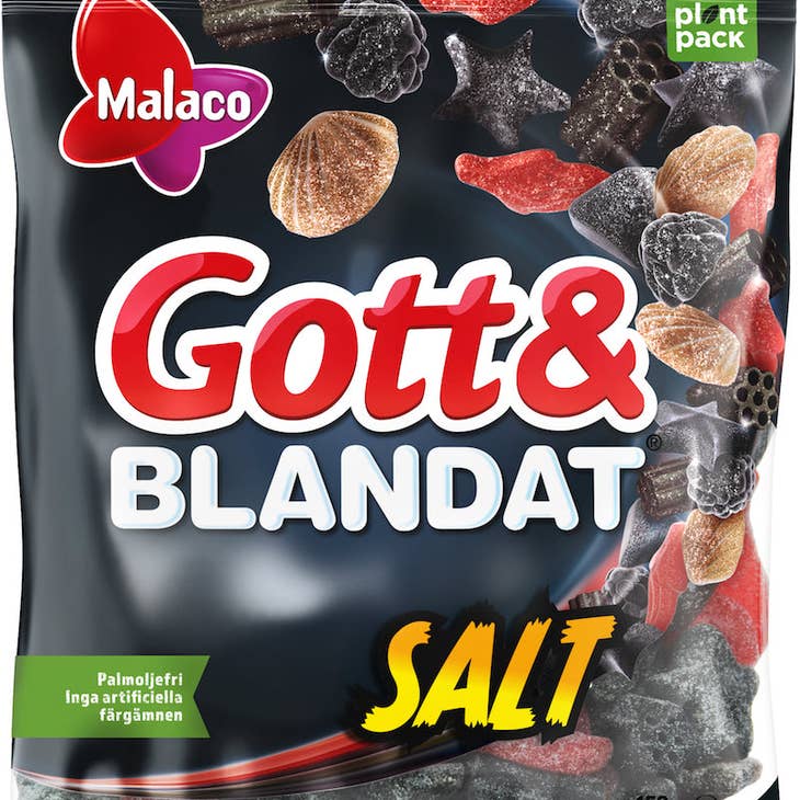 Candy: Malaco Gott & Blandat - Salt