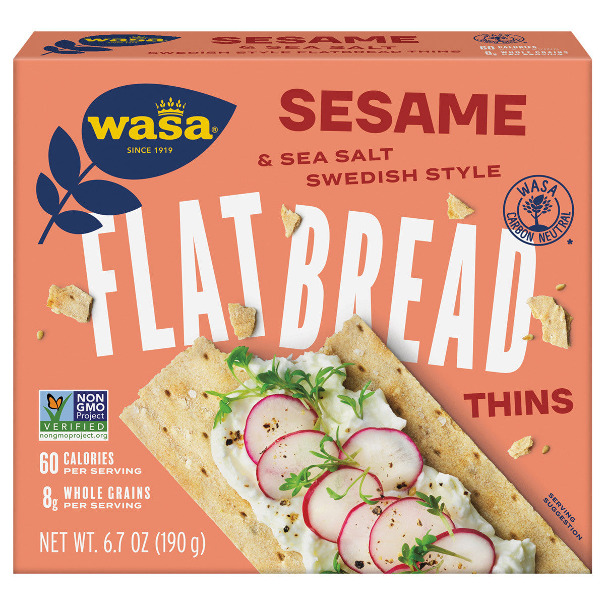 Food: Wasa Gluten-Free Sesame & Sea Salt Crispbread
