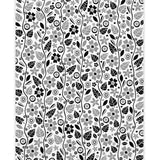 The Garden Black Gift Set includes a tea towel and dish cloth with a black and white floral pattern—perfect for adding style and sustainability to your kitchen towel collection.