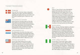 Inspired by Little Book of Lykke by Meik Wiking, this book page features happiness insights and cultural traditions of togetherness from Denmark, Australia, the Netherlands, Japan, and Mexico with small national flags.