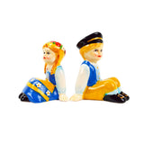 Shakers: Vintage Salt & Pepper Shakers Swedish Sitting Couple