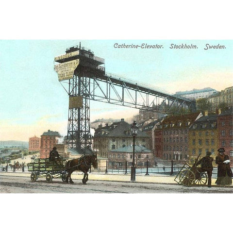 Post Card: Stockholm Catherine Elevator