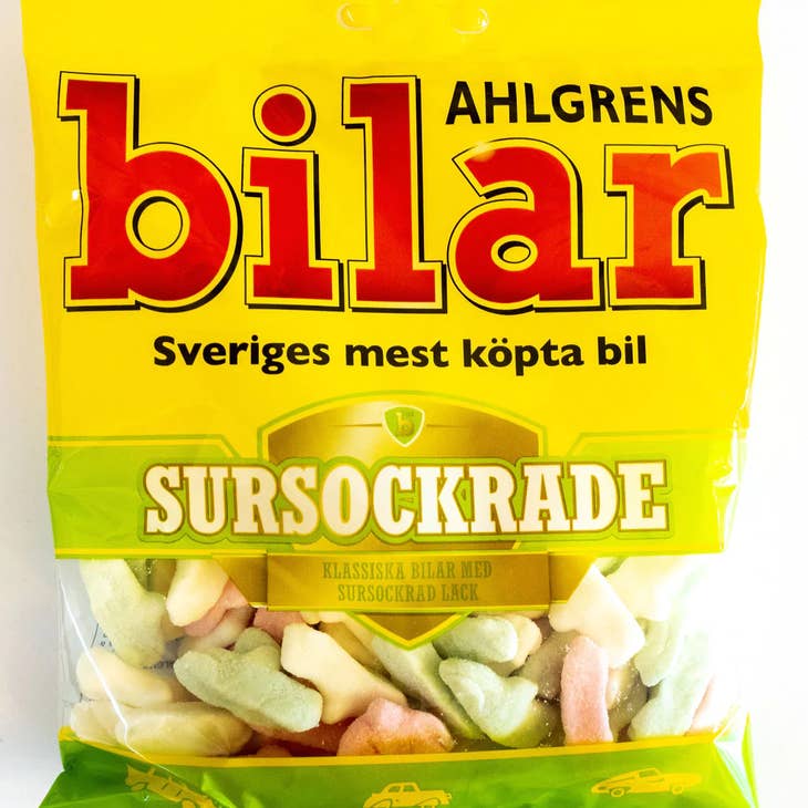 Candy: Ahlgrens Bilar Sursockrade (sour)