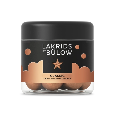 Candy: Lakrids by Bülow - Classic Caramel - Danish Chocolate Coated Licorice (125g)