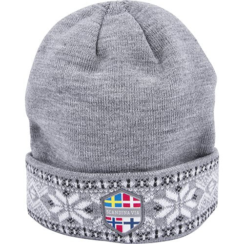 Hat: Frost Scandinavian Clothing - Scandinavia Gray Beanie