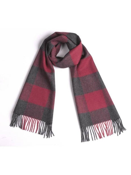 Experience comfort and warmth with the Luxury Square Red 100% Baby Alpaca Wool Scarf, expertly crafted for a soft touch and timeless style.